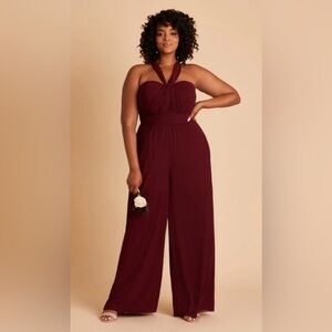 Birdy Grey Gigi Convertible Jumpsuit Cabernet xs extra small NWT NEW